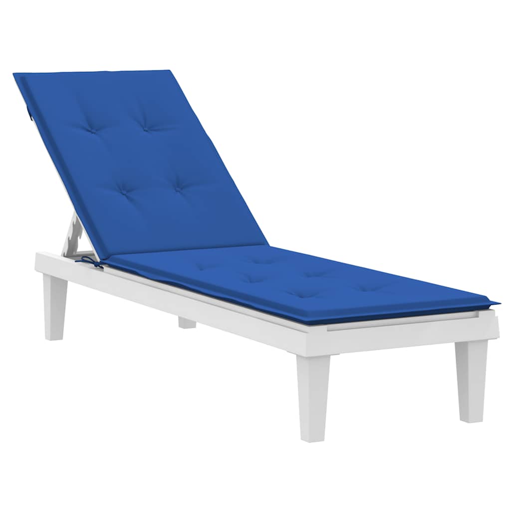 Deck Chair Cushion Royal Blue (29.5"+41.3")x19.7"x1.6