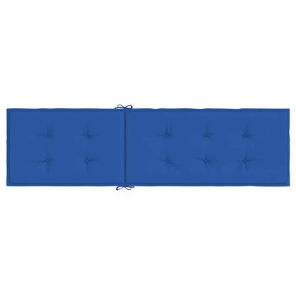 Deck Chair Cushion Royal Blue (29.5"+41.3")x19.7"x1.6