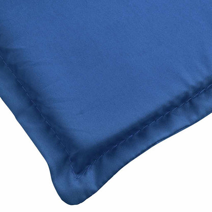 Deck Chair Cushion Royal Blue (29.5"+41.3")x19.7"x1.6