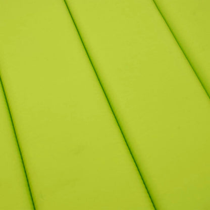 Sun Lounger Cushion Bright Green 78.7"x19.7"x1.2" Oxford Fabric