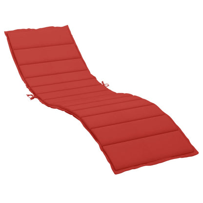 Sun lounger cushions Oxford fabric (100% polyester) Red