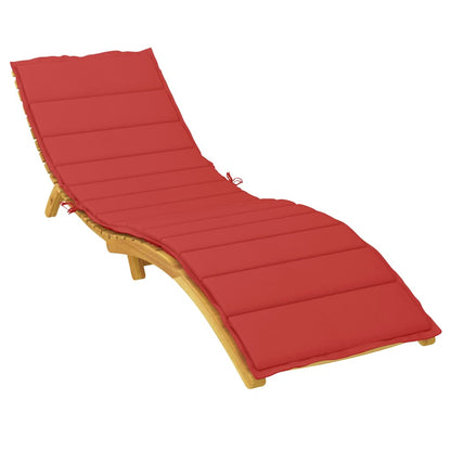 Sun lounger cushions Oxford fabric (100% polyester) Red