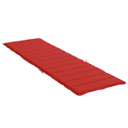 Sun lounger cushions Oxford fabric (100% polyester) Red