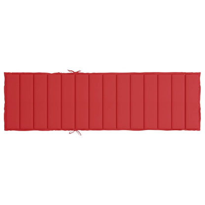 Sun lounger cushions Oxford fabric (100% polyester) Red