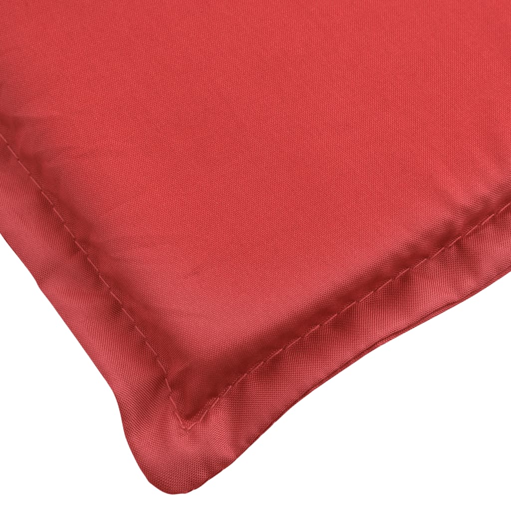 Sun lounger cushions Oxford fabric (100% polyester) Red