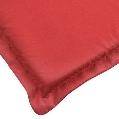 Sun lounger cushions Oxford fabric (100% polyester) Red
