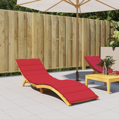 Sun lounger cushions Oxford fabric (100% polyester) Red