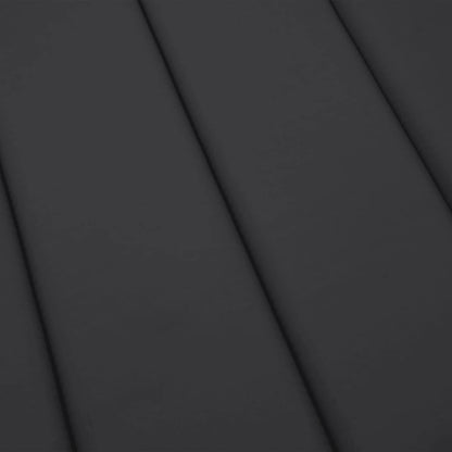 Sun Lounger Cushion Black 78.7"x27.6"x1.2" Oxford Fabric