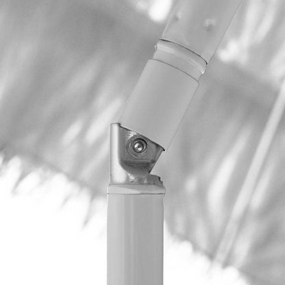 Hawaii Beach Parasol | White | Polyester | Large | Tiltable