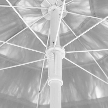 Hawaii Beach Parasol White 300 cm