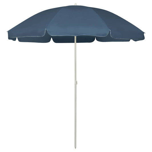 Beach Parasol Blue 240 cm