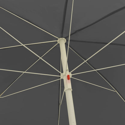 Beach Parasol Anthracite 118.1