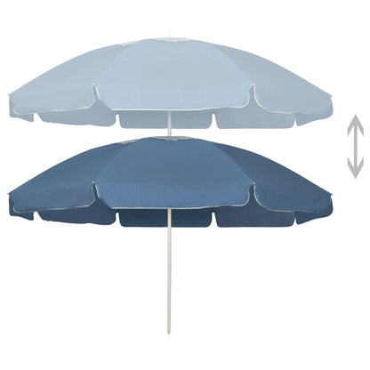 Beach Parasol Blue 240 cm