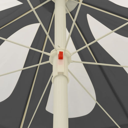 Beach Parasol Anthracite 240 cm