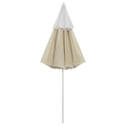 Beach Parasol | Sand Yellow | Polyester | 300 cm | Tiltable