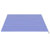 Replacement Fabric for Awning Blue and White 4.5x3.5 m