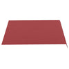 Replacement Fabric for Awning Burgundy Red 3x2.5 m