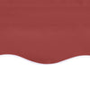 Replacement Fabric for Awning Burgundy Red 3x2.5 m