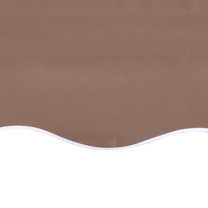 Replacement Fabric for Awning Brown 4x3 m