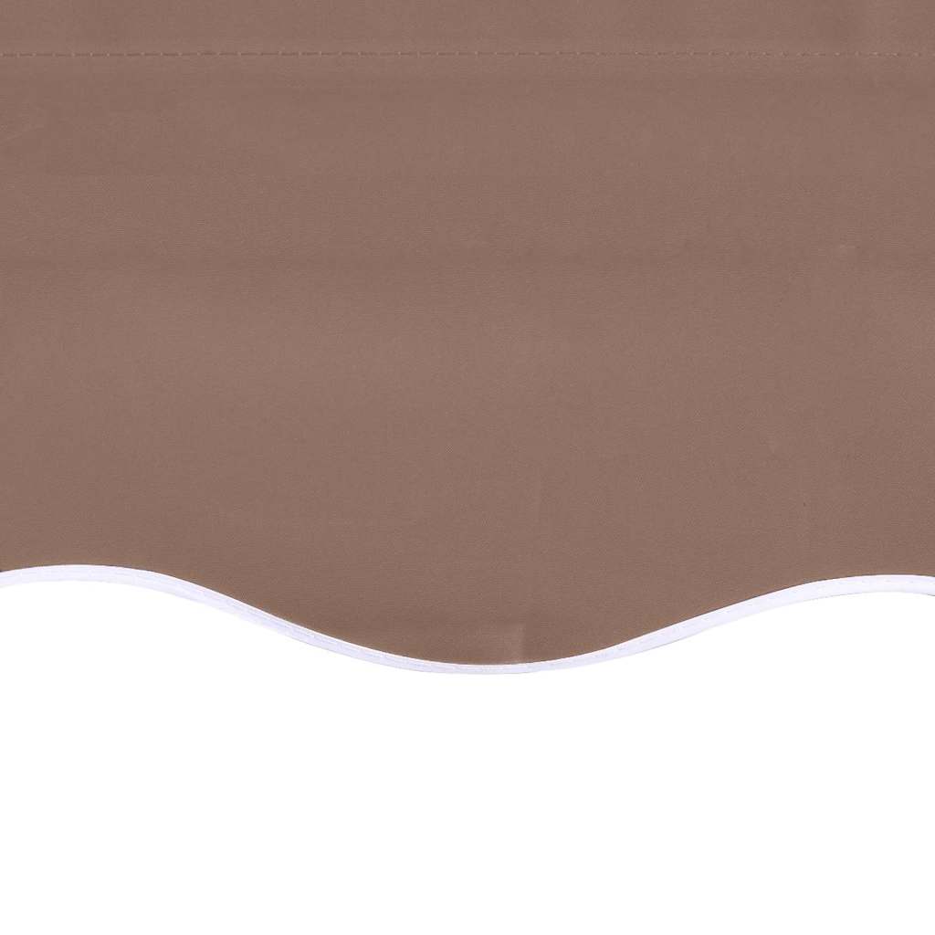 Replacement Fabric for Awning Brown 5x3 m