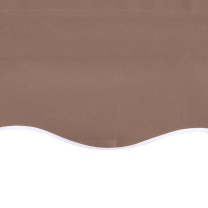 Replacement Fabric for Awning Brown 5x3 m