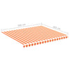 Replacement Fabric for Awning Yellow and Orange 4x3.5 m