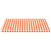 Replacement Fabric for Awning Yellow and Orange 5x3.5 m