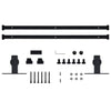 Mini Sliding Cabinet Door Kit Carbon Steel 200 cm