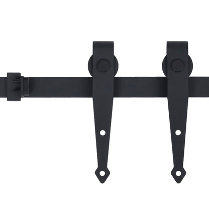 Mini Sliding Cabinet Door Kit Carbon Steel 152 cm