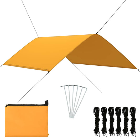 Outdoor Tarp 3x2 m Yellow