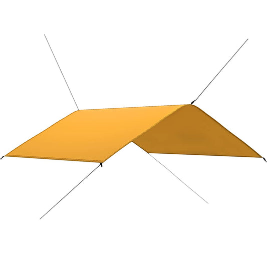 Outdoor Tarp 4x4 m Yellow