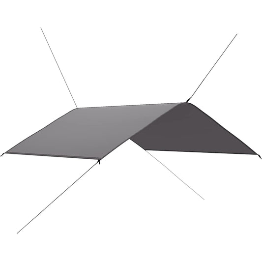 Outdoor Tarp 4x4 m Grey