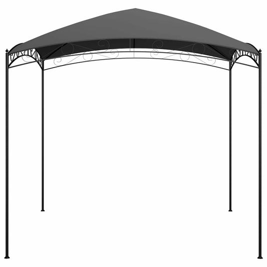 Gazebo | Anthracite | Steel | 3x3 m | Durable | Gazebo | Square