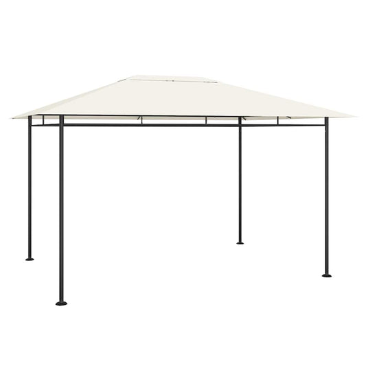 Gazebo 384x281x270 cm Cream 180 g/m²