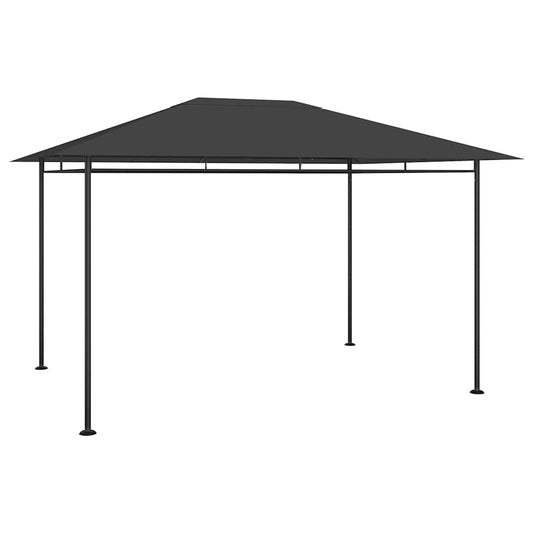 Gazebo | Anthracite | Steel | Large | Collapsible | Gazebo | Rectangular