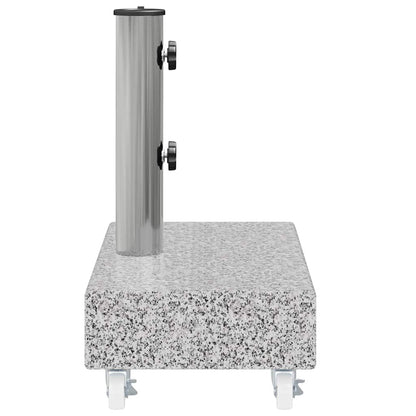 Umbrella Base Light Grey 45x25x8.3 cm Granite