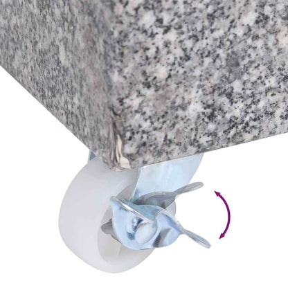 Umbrella Base Light Grey 45x25x8.3 cm Granite