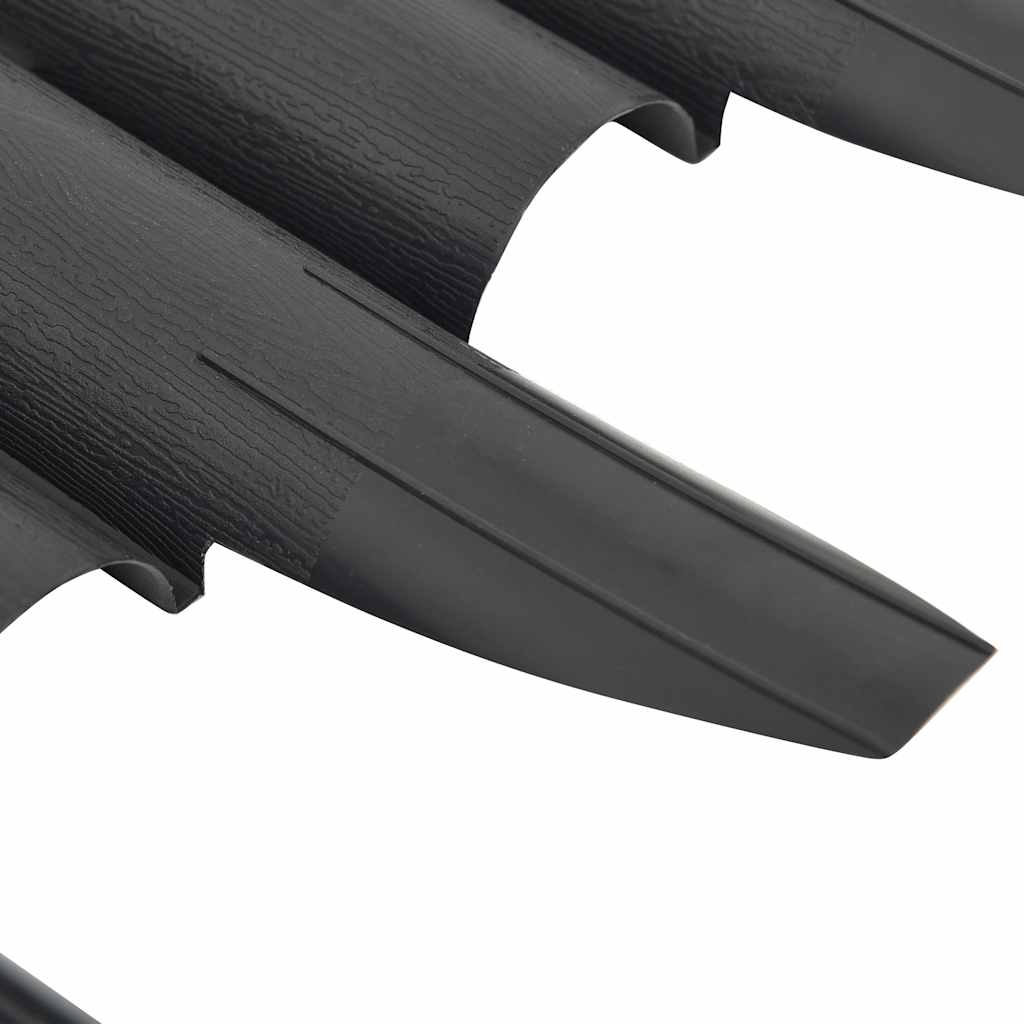 Lawn Edgings 36 pcs Anthracite 32.8' PP