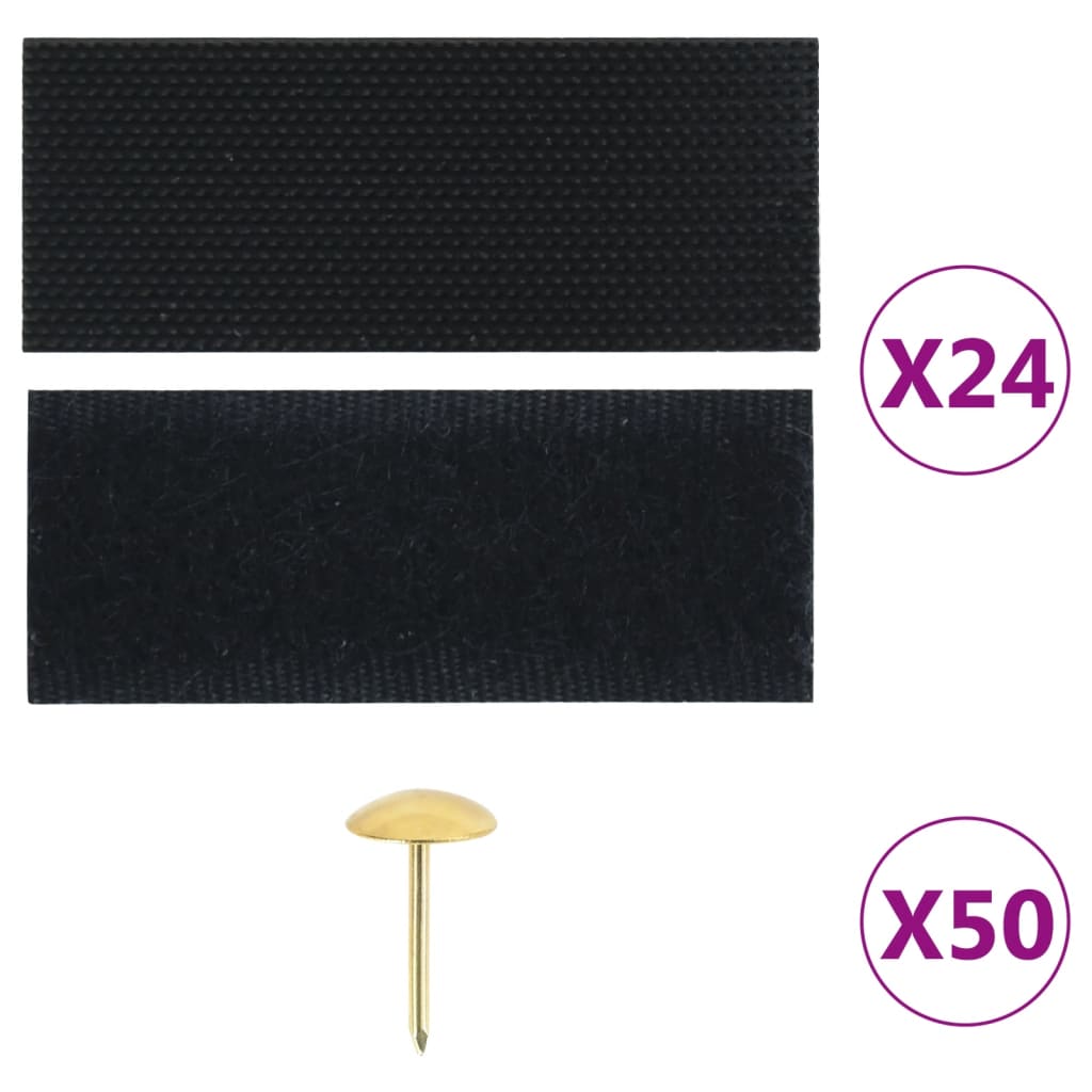 Insect Door Curtains 2 pcs with Magnet Blocks Black 86.6x39.4"