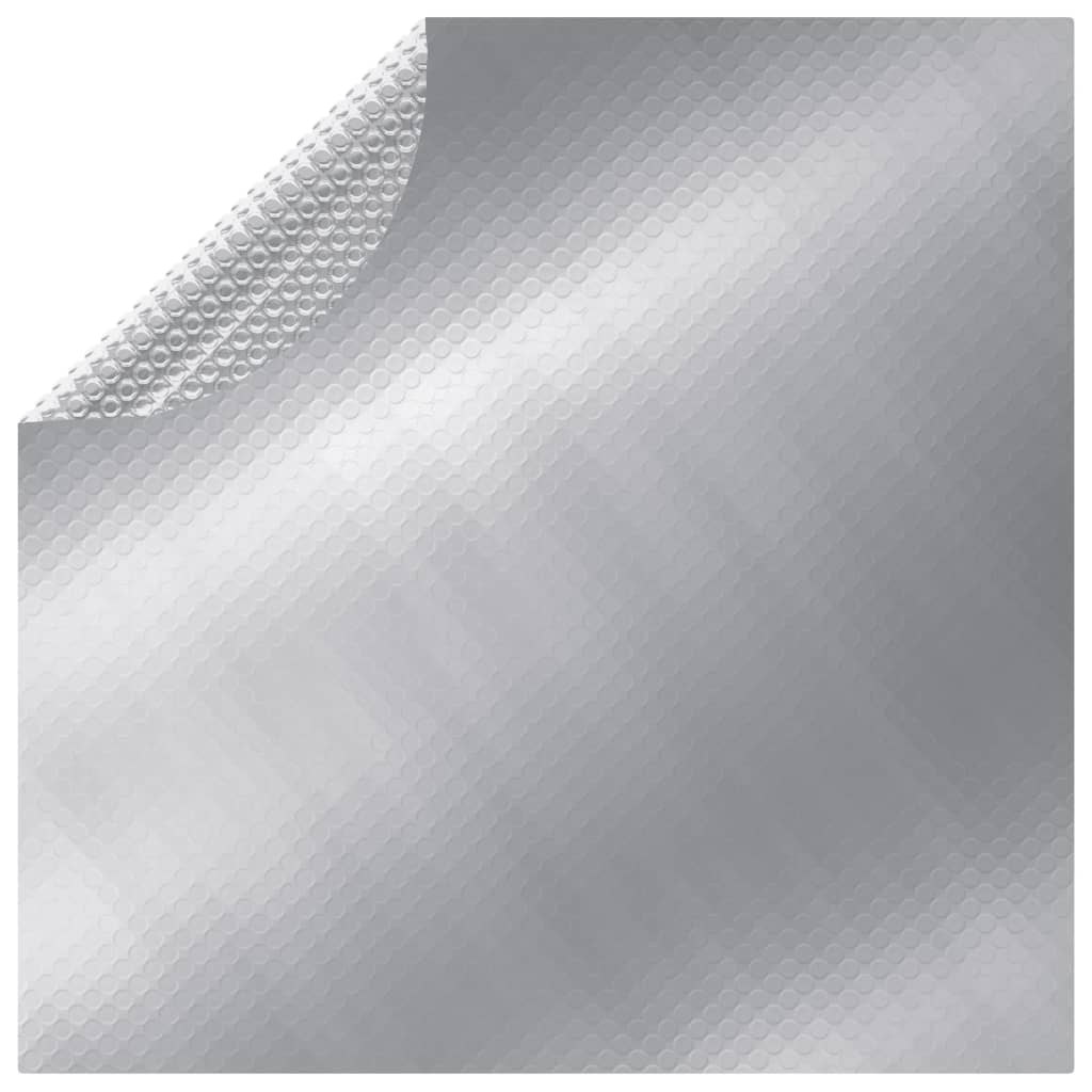 Pool Cover | Silver | Polyethylene | Large | Pool Cover | Circular