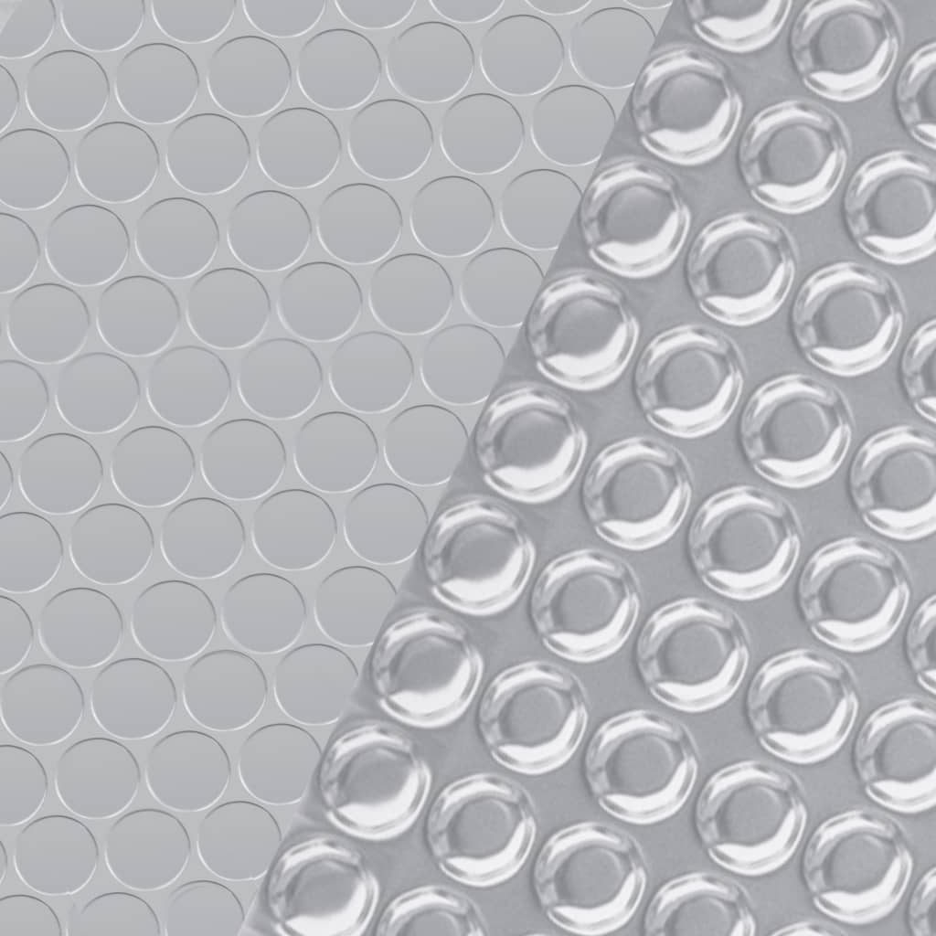 Pool Cover | Silver | Polyethylene | Large | Pool Cover | Circular