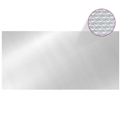 Pool Cover | Silver | Polyethylene | 549x274 cm