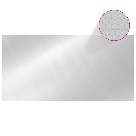 Pool Cover | Silver | Polyethylene | Extra Large | Portable | Pool Cover