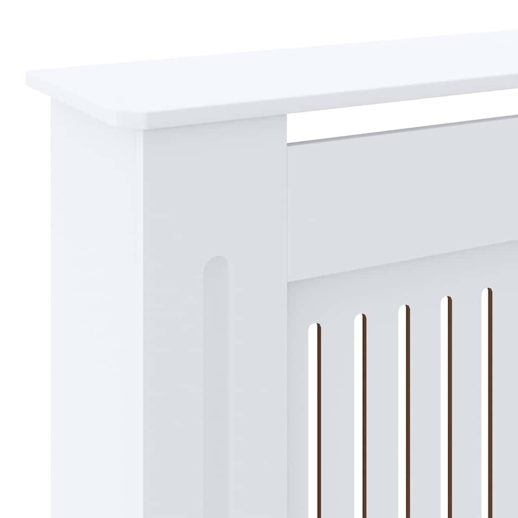 MDF Radiator Cover White 205 cm