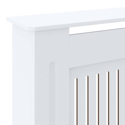 MDF Radiator Cover White 205 cm