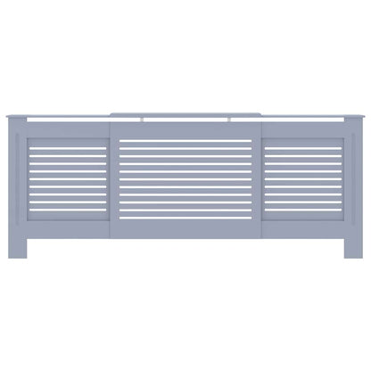 MDF Radiator Cover Grey 205 cm