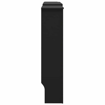 MDF Radiator Cover Black 205 cm
