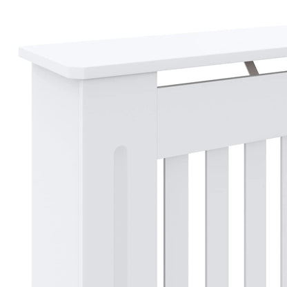 Engineered Wood Radiator Cover White 78 cm