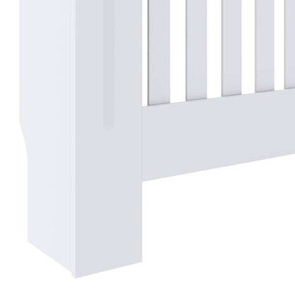 Engineered Wood Radiator Cover White 78 cm
