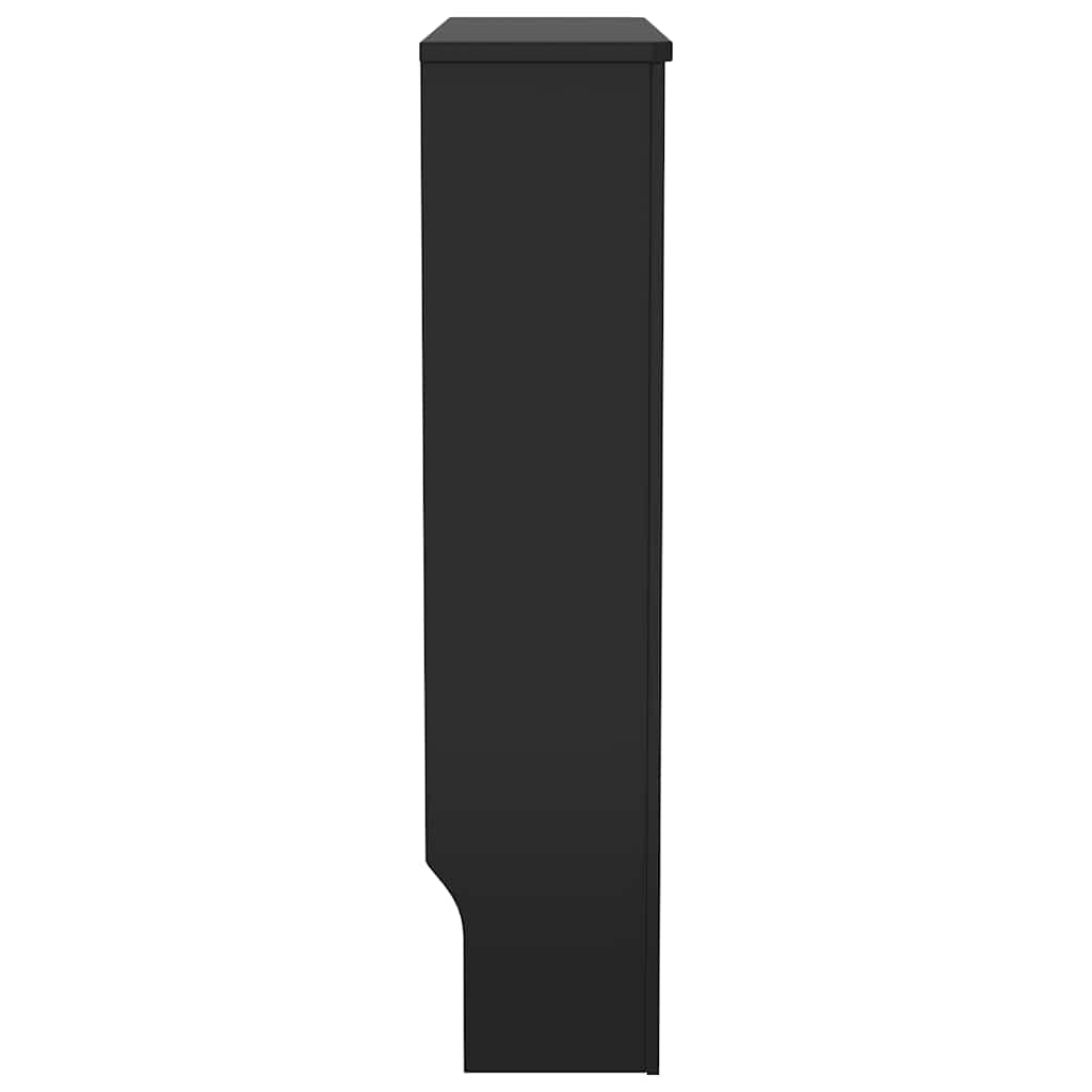 Engineered Wood Radiator Cover Black 78 cm
